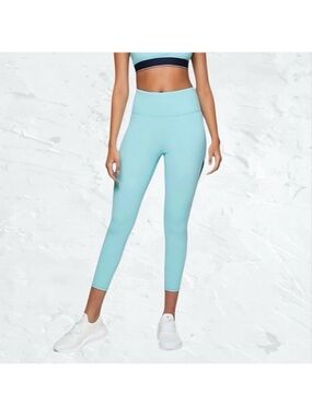 Four Laps Precision Compression Leggings With Mesh Side Panels Size Large NWT